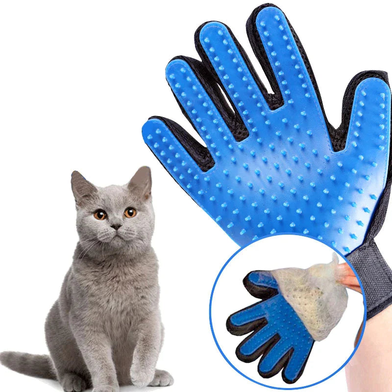 Guante de Silicona Eliminador de Pelos: ¡Libera a tu Mascota del Exceso de Pelaje!